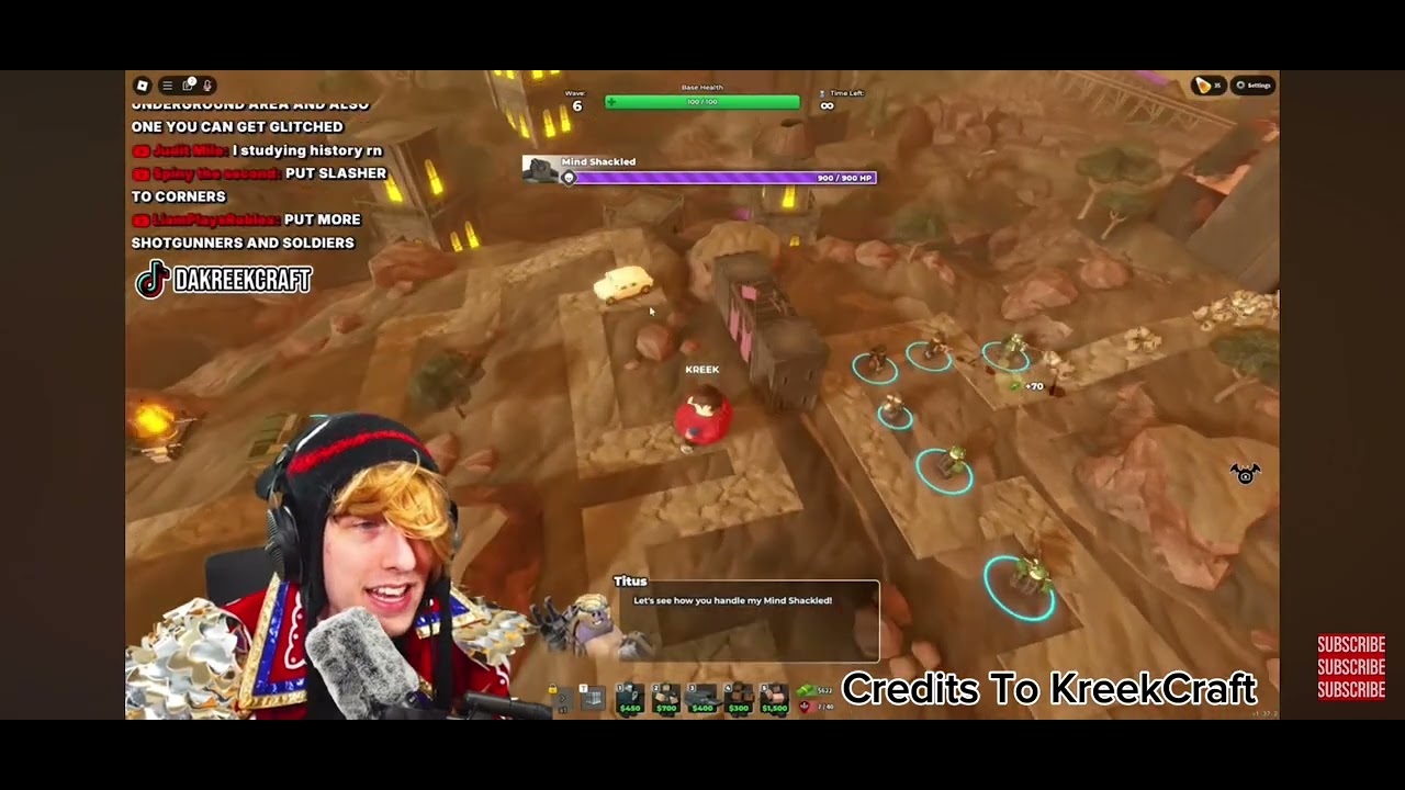 ⁠@KreekCraft Plays TDS Night 1 (Roblox Tower Defense Simulator Halloween2024 event)