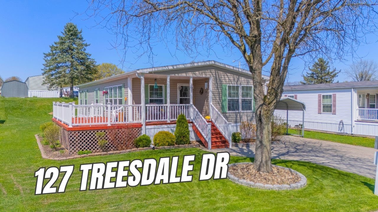 Дом на колесах, 127 Treesdale Dr, Cranberry Township - 3 спальни, 2 ванные комнаты (ПРОДАН)