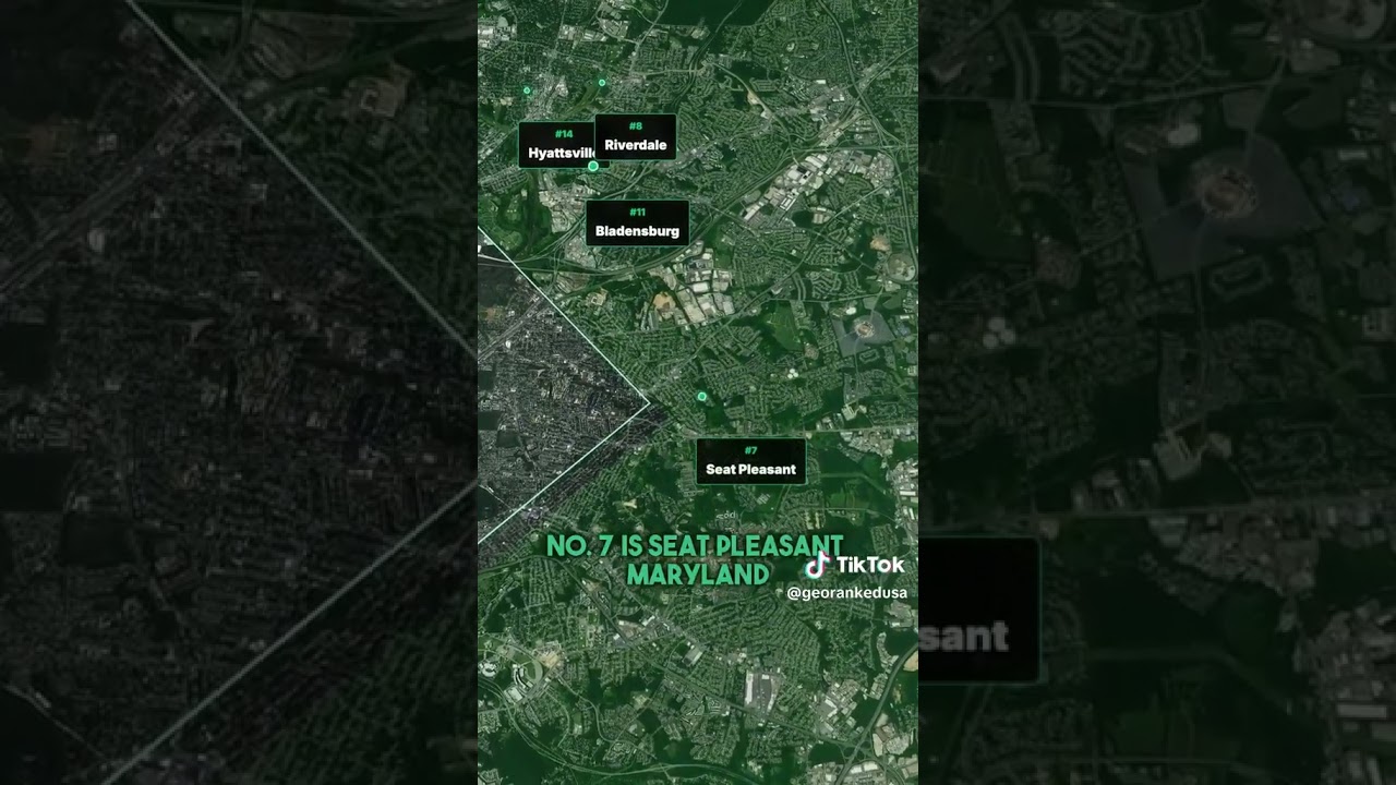 TOP 10 Worst Maryland Cities to live in...2025
