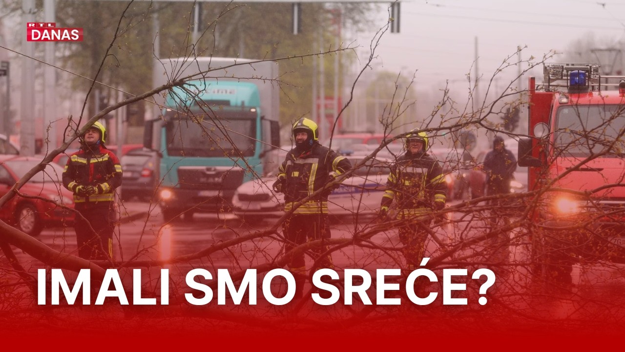 Zagreb ovo jo&scaron; nije doživio! Meteorolog Ribarić: 'Događa se jednom u dvadesetak godina' | RTL Danas