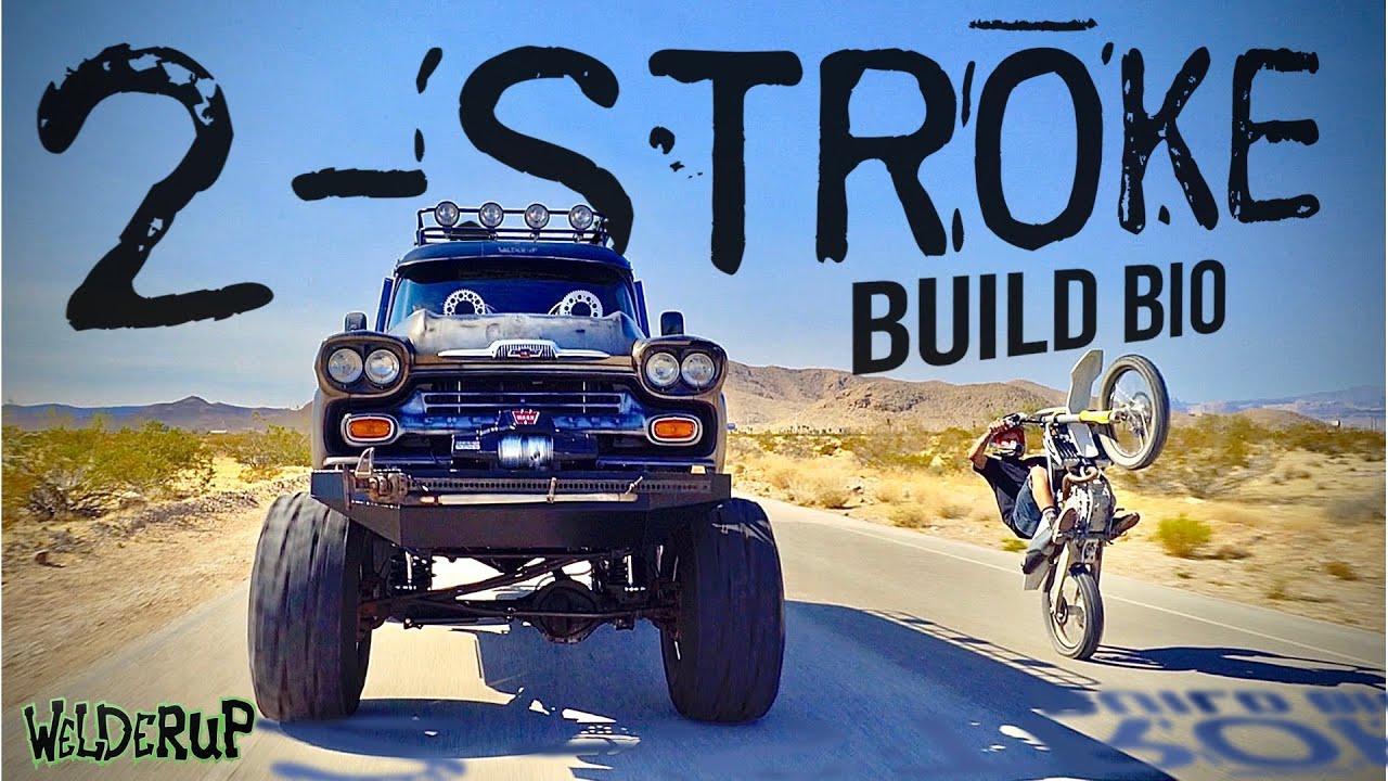 INSANE 2 Stroke MONSTER Truck Rat Rod Build | Custom Chevy Apache Build Bio and Drive