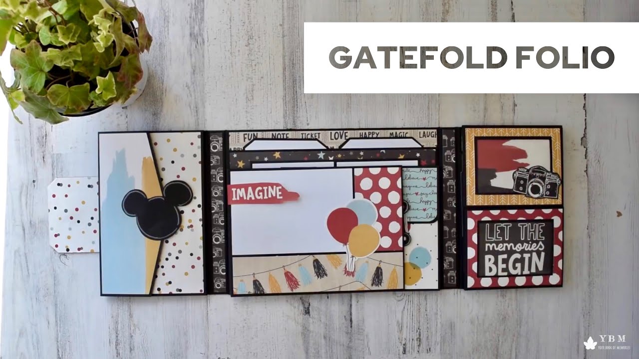 Gatefold Portfolio | Simple Stories | Say Cheese III
