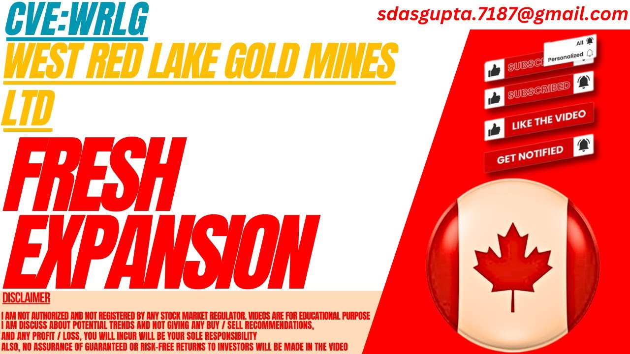 AKCJE WRLG: ŚWIEŻA EKSPANSJA | AKCJE WEST RED LAKE GOLD MINES