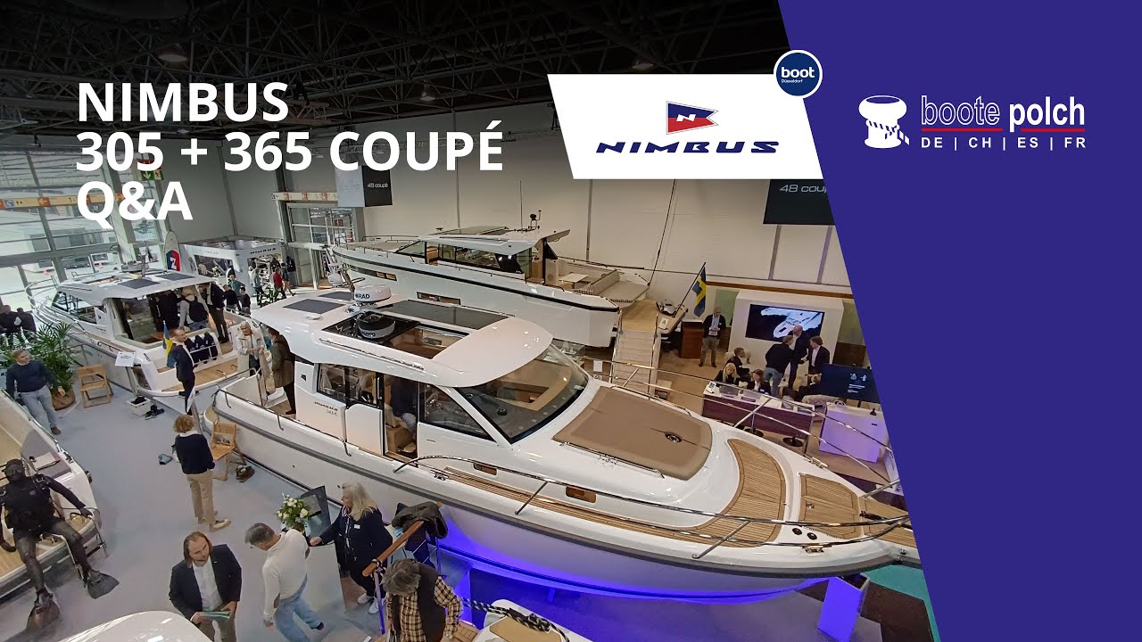Q&A Nimbus 305 + 365 Coupé boot 2026
