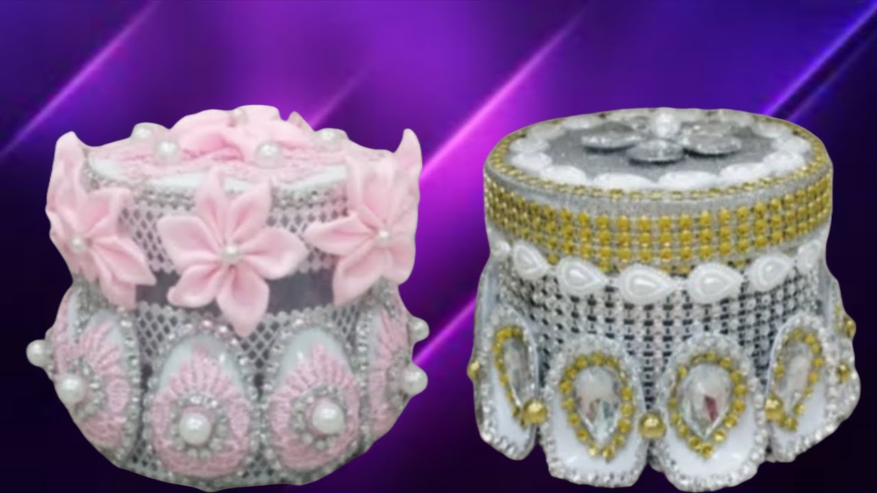 2 Beautiful Boxes from Plastic Spoons