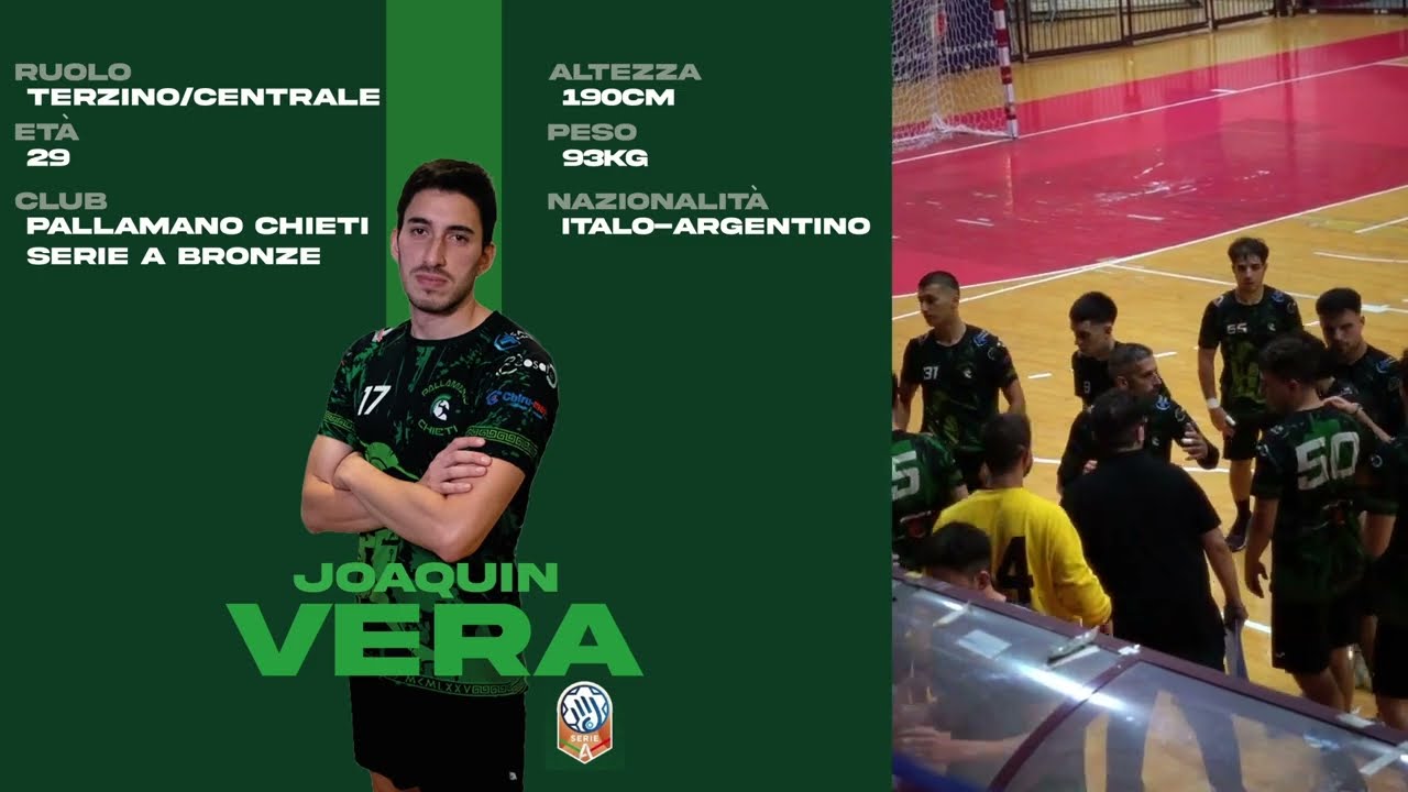 Joaquin Vera Handball 2024-2025
