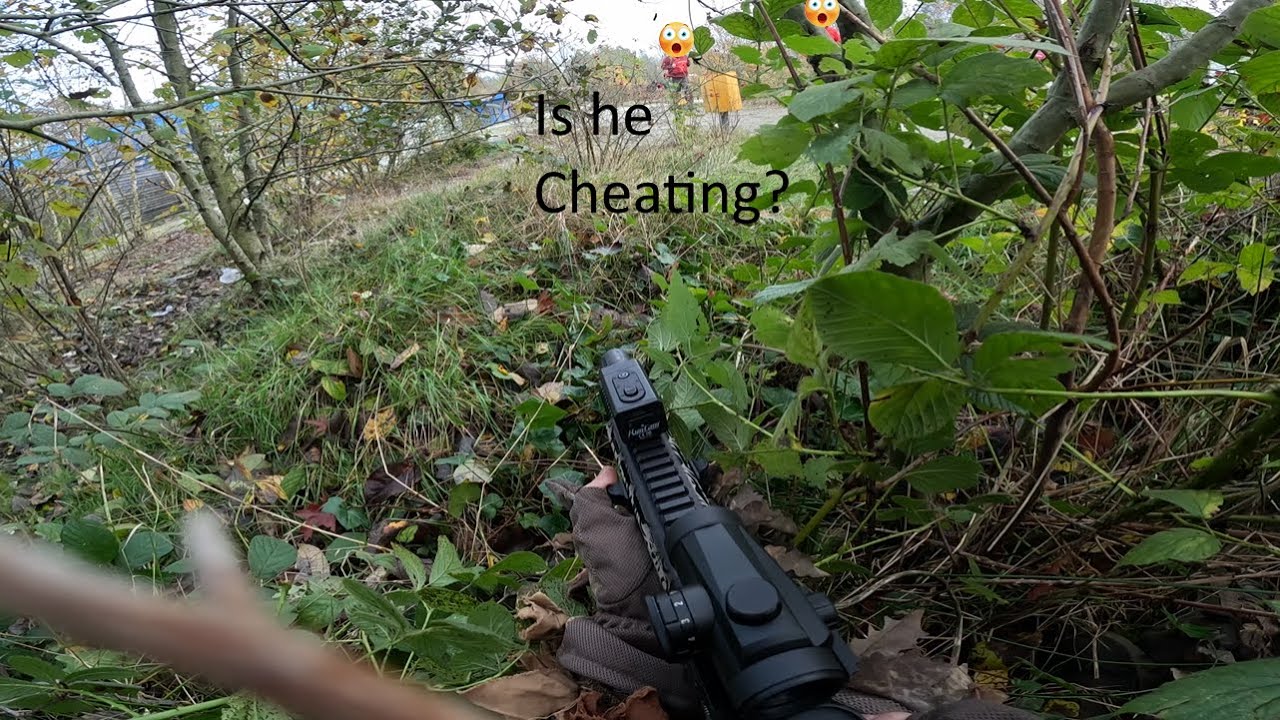Awesome ghillie moments so good the marshalls think im cheating! Copperhead tactical airsoft video