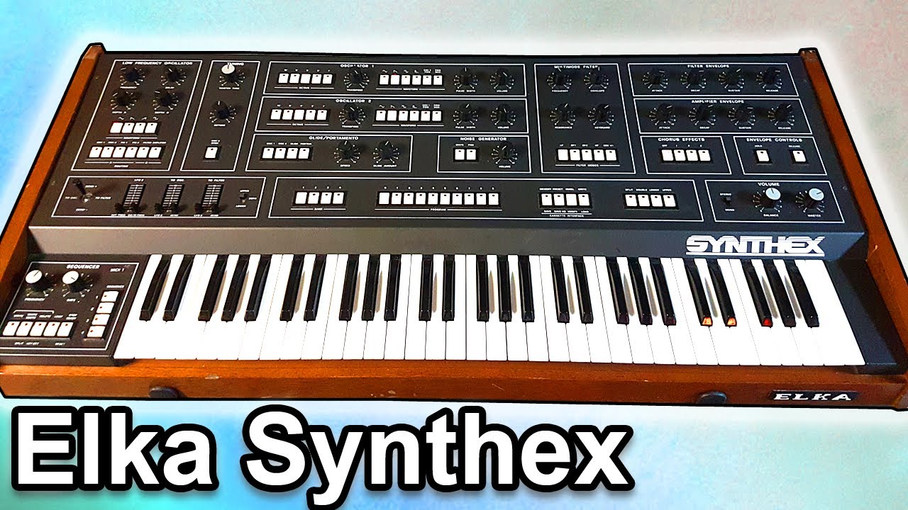 ELKA SYNTHEX - Sounds, Patches & Ambient Soundscapes | Synthesizer Demo