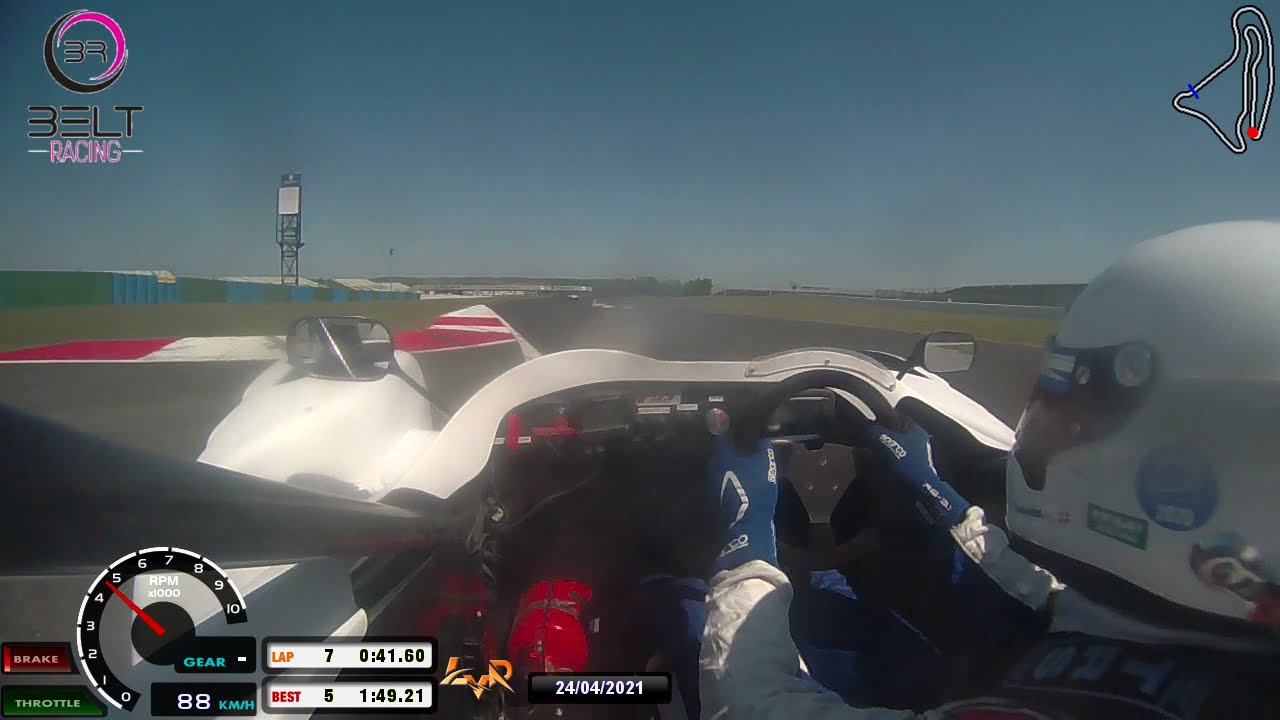 Funyo SP05 EVO Magny-Cours Essais Belt Racing