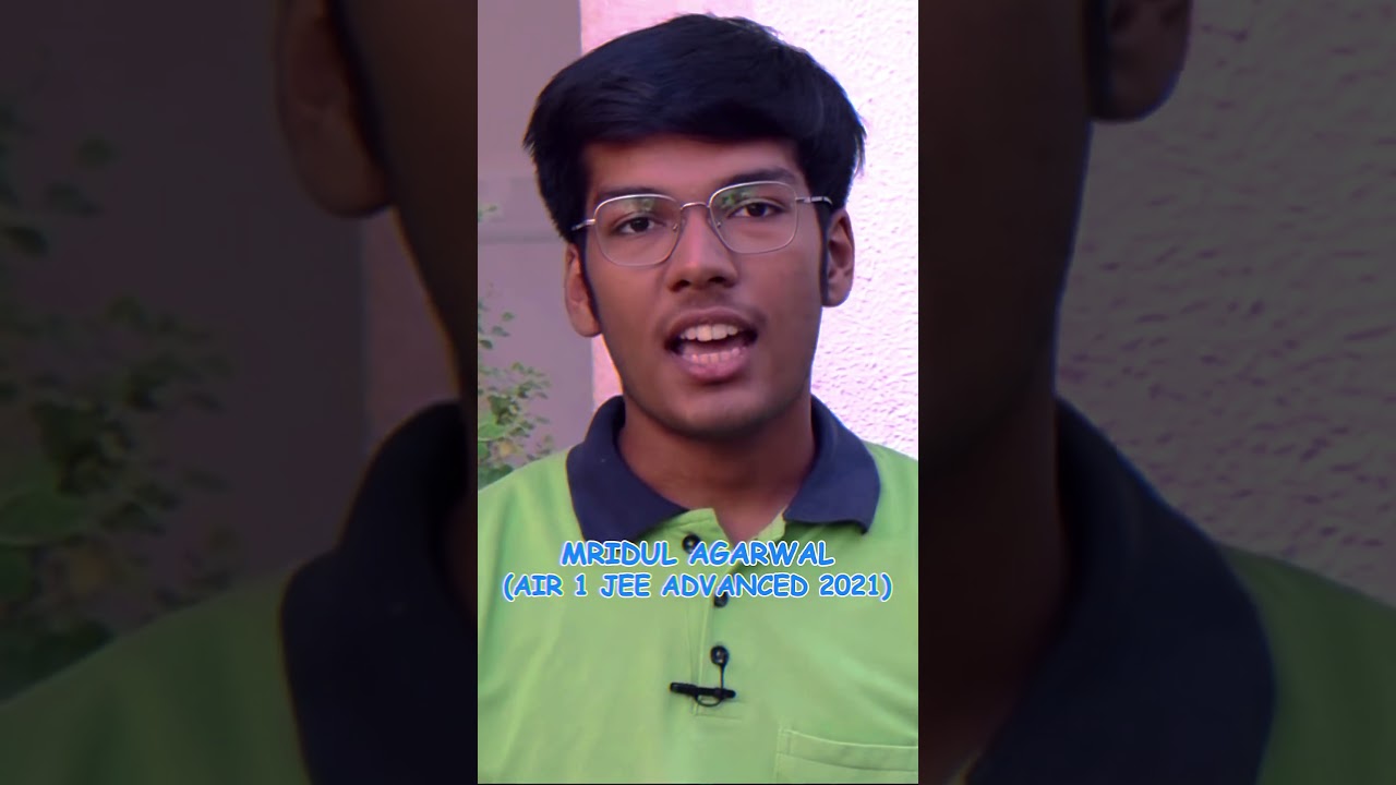 AIR 1 Mridul Agarwal🔥|  Topper Mindset✨🔥|