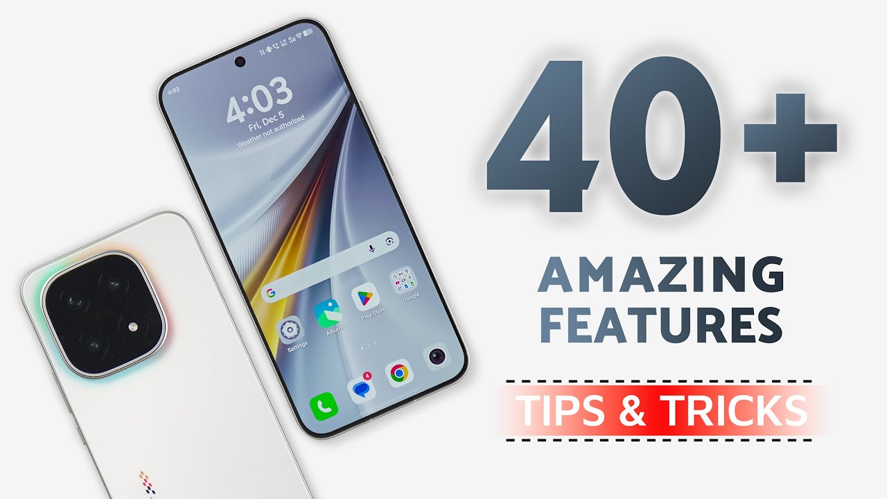 IQOO 15 Tips & Tricks ft. Origin OS 6 | 40+ Special Features - TechRJ
