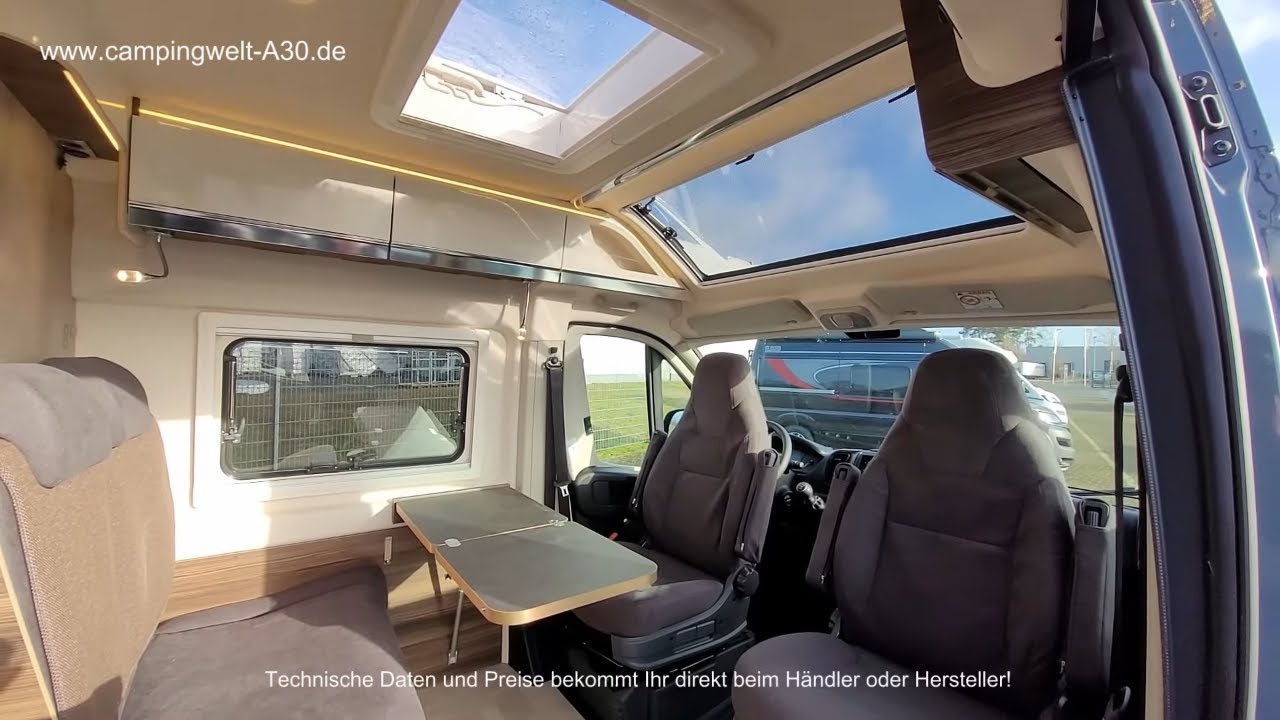 Der neue LAIKA Kastenwagen EcoVip 600 - Modell 2022 - bei Campingwelt A30 in Rheine.