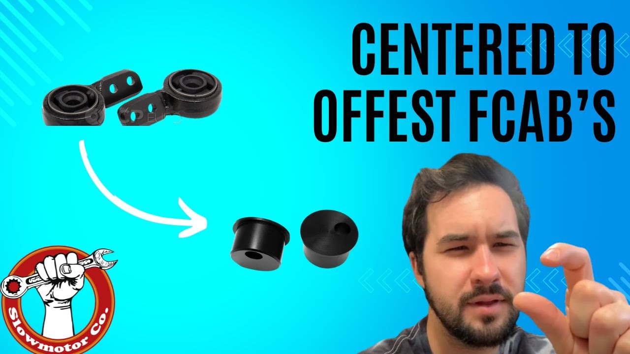 BMW E36 Front Control Arm Upgrade: Offset Bushings for Drift Stability & Anti-Rotation Mod