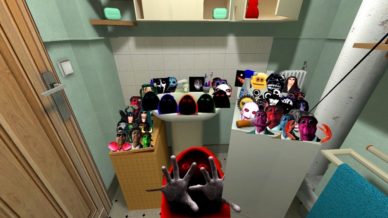 Nicos Obunga Nextbots - Balloon Flight (Part 39) Garry's Mod