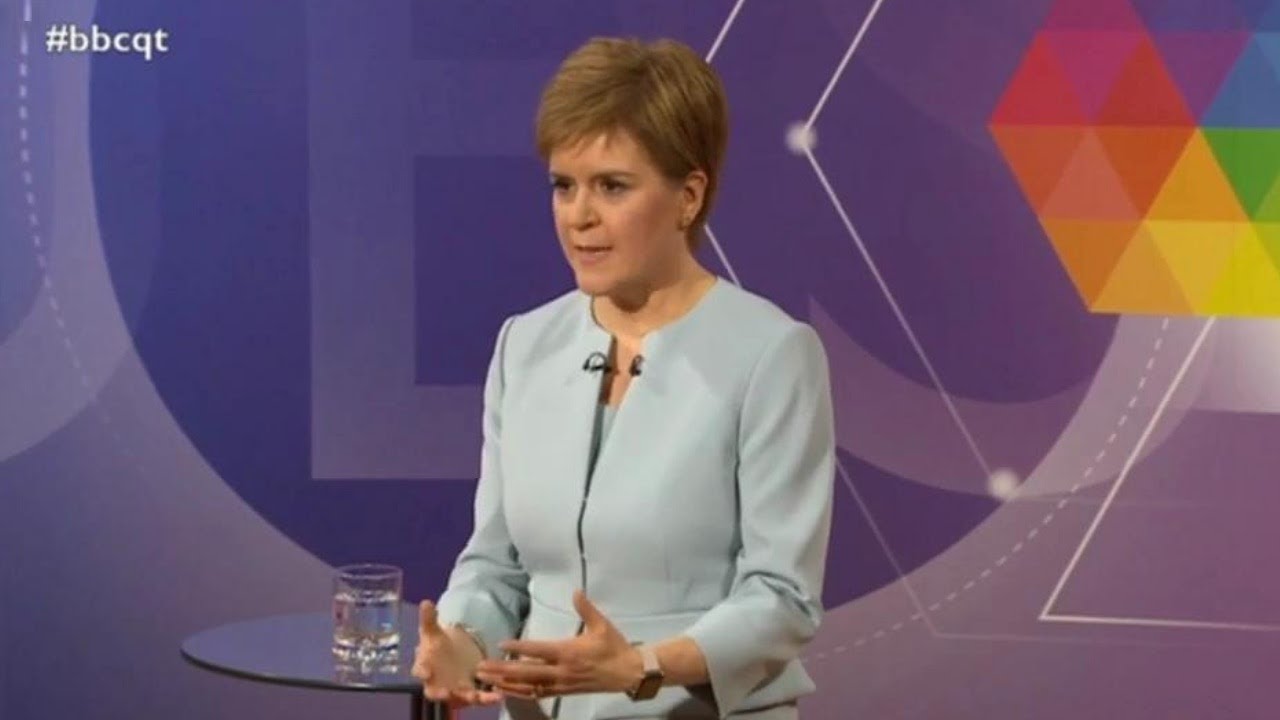Nicola Sturgeon, SNP - BBC Question Time Leaders Debate, General Election 2019