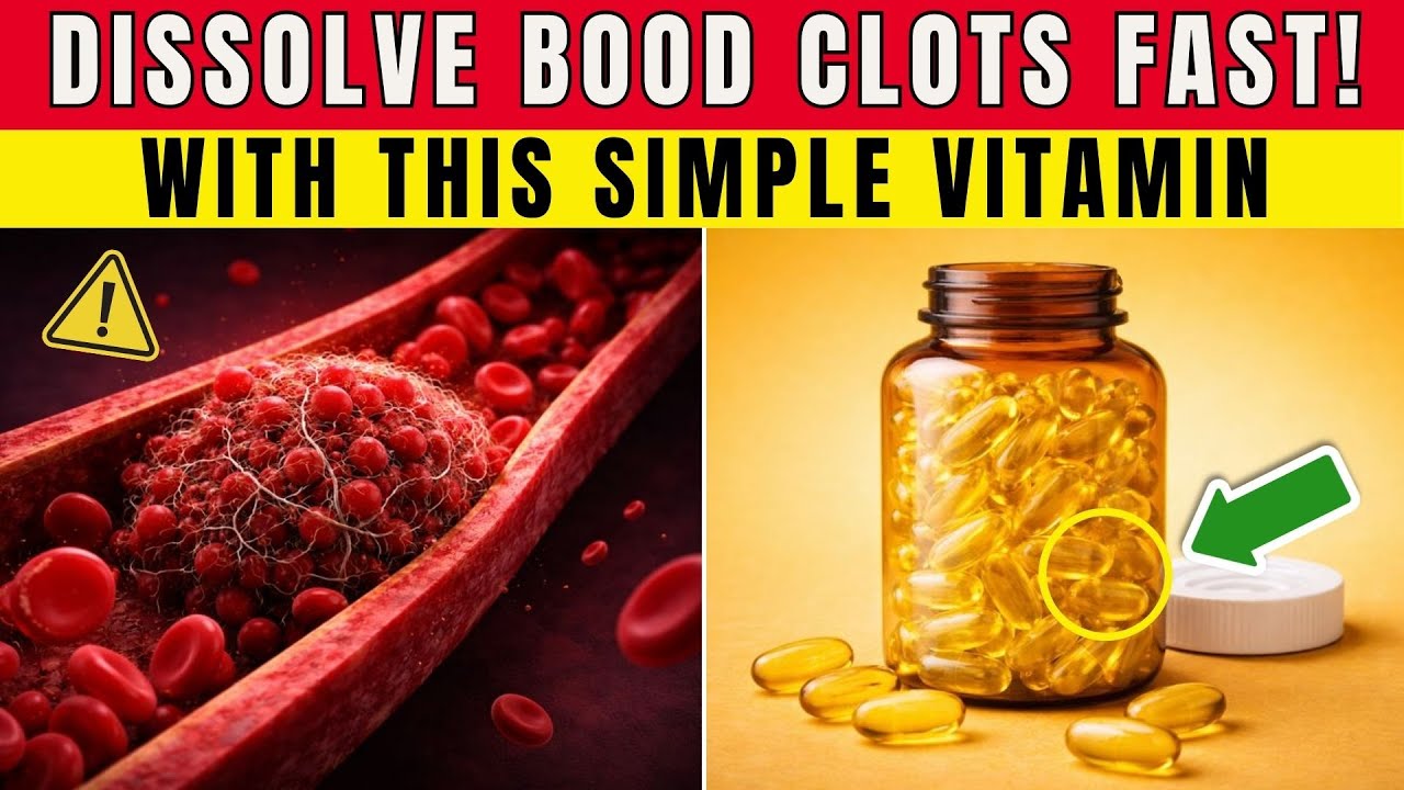 4 Vitamins That Unclog Blood Flow in Your Legs After 60 | Senior Health Tips