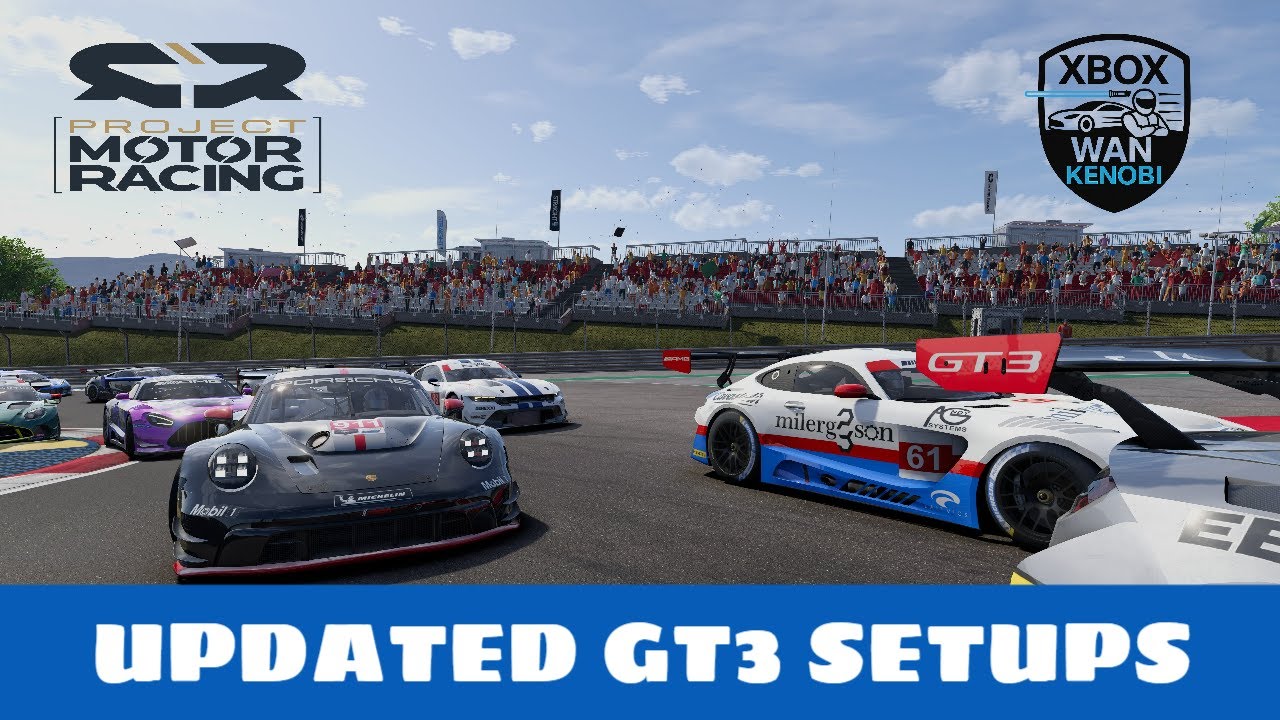 Updated GT3 Setups and My GT3 Sleeper (Project Motor Racing)