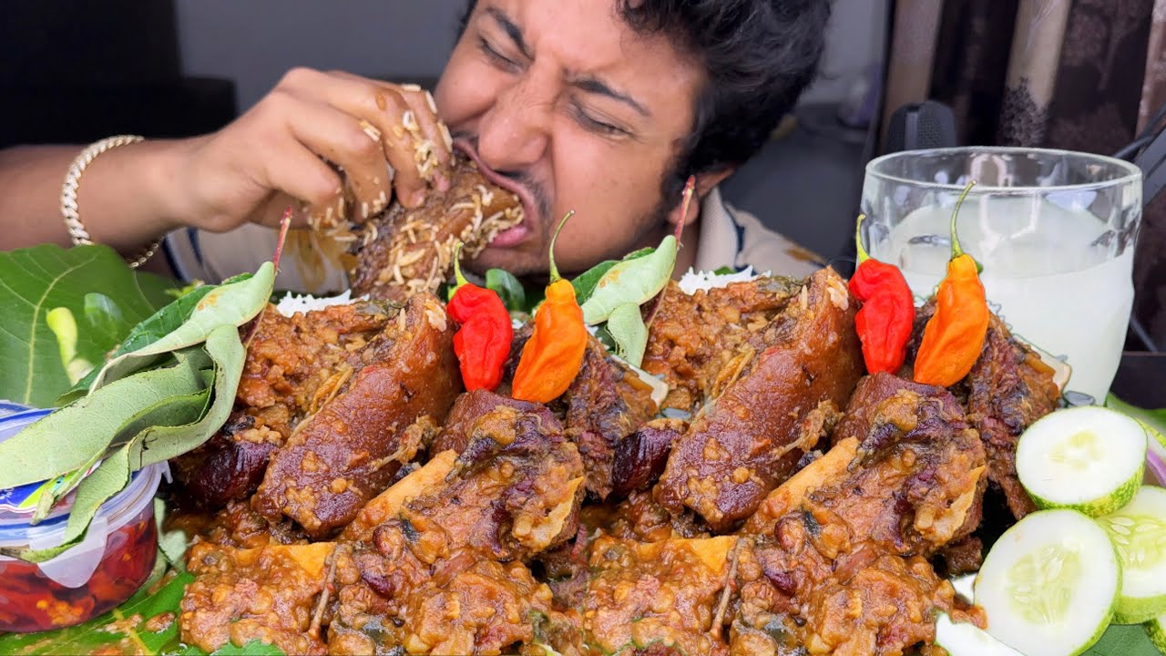 Finally Recipe & Mukbang : Northeast Local smoke pork with Rice Beer🍺 ( non-alcoholic) | King Chilli