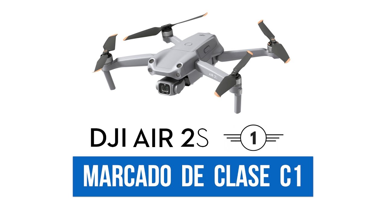 DJI AIR 2S Marcado de Clase C1
