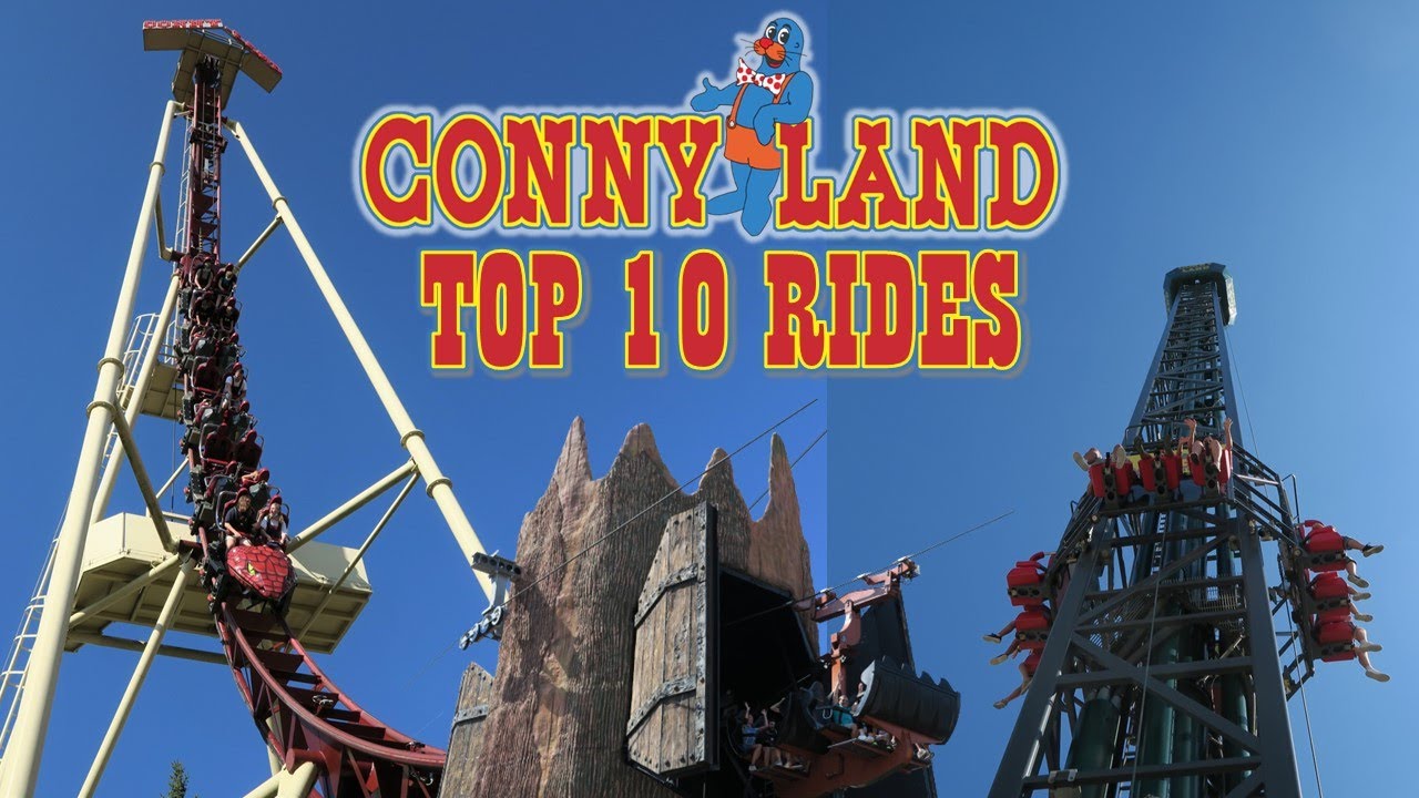 Top 10 Rides at Conny-Land