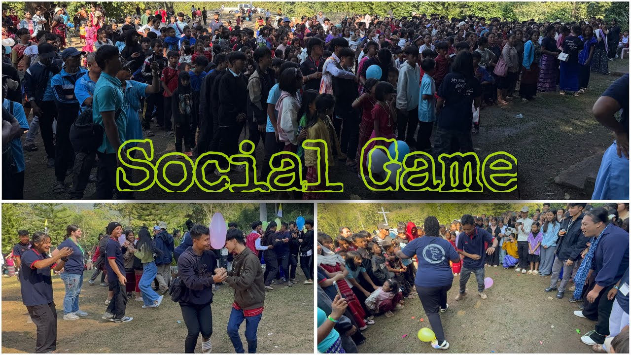 SOCIAL GAME: Karenni People Play Social Game with Foreigners 2025