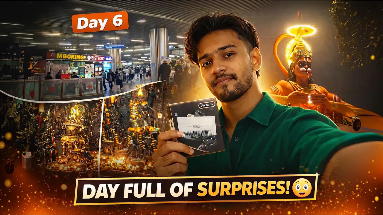 Vlog Day 6 -  Aagle Vlog Meing Kya Hoga ? ..... Yee Kuch Alag Hai !! 🤔