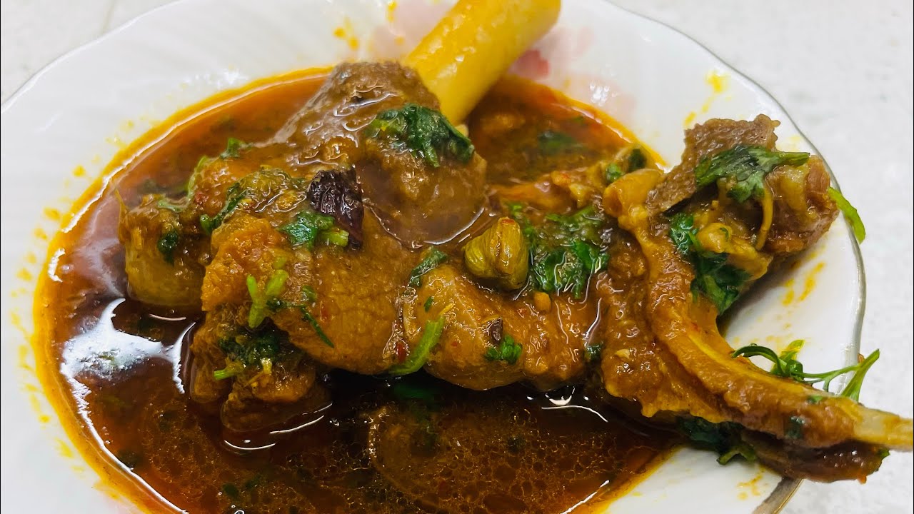 Delicious Mutton￼ Curry, low oil ,less spices