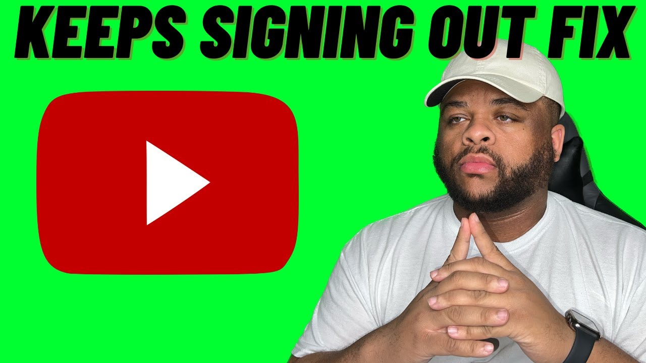 Youtube Keeps Signing Me Out (EASY FIX)