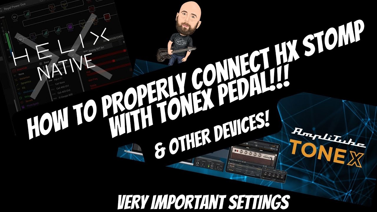 Как ПРАВИЛЬНО подключить HX Stomp к педали Tonex и другим устройствам!