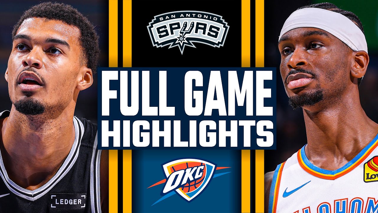 San Antonio Spurs vs Oklahoma City Thunder - FULL GAME HIGHLIGHTS | December 25, 2025