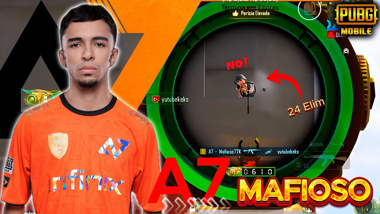 PUBG MOBILE Gameplay 👑 Full MATCH 🔥 A7 MAFIOSO 23 ELIM