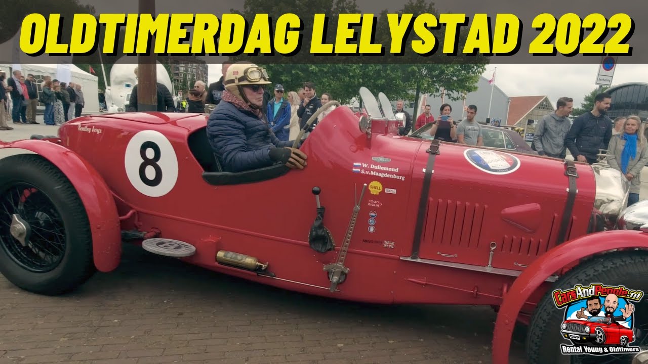 Nationale Oldtimerdag Lelystad 2022 Oldtimer Meeting Dag Klassieke auto's