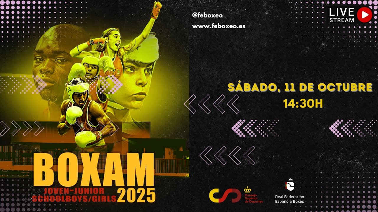 LA NUCÍA CIUDAD DEL DEPORTE, ACOGE EL TORNEO INTERNACIONAL BOXAM JUNIOR, JOVEN & SCHOOLBOYS 2025