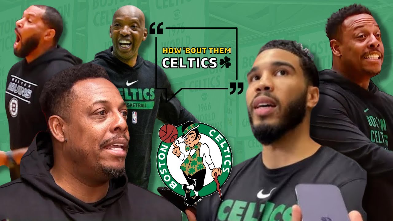Jayson Tatum Speaks Out on Paul Pierce at Celtics Practice | Reacting to Celtics Training Camp