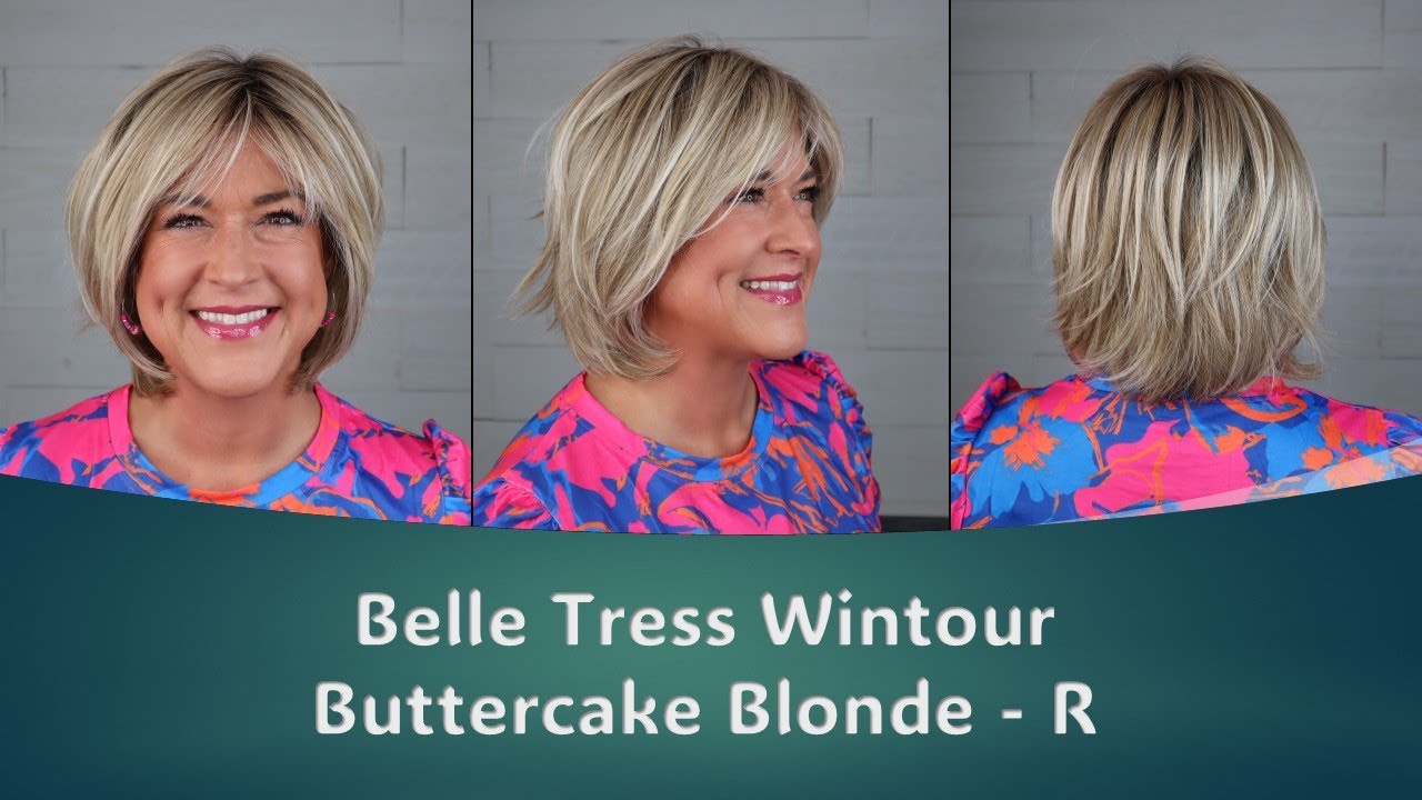 Belle Tress Wintour in Buttercake Blonde R | Brand New ICONS hand-tied cap