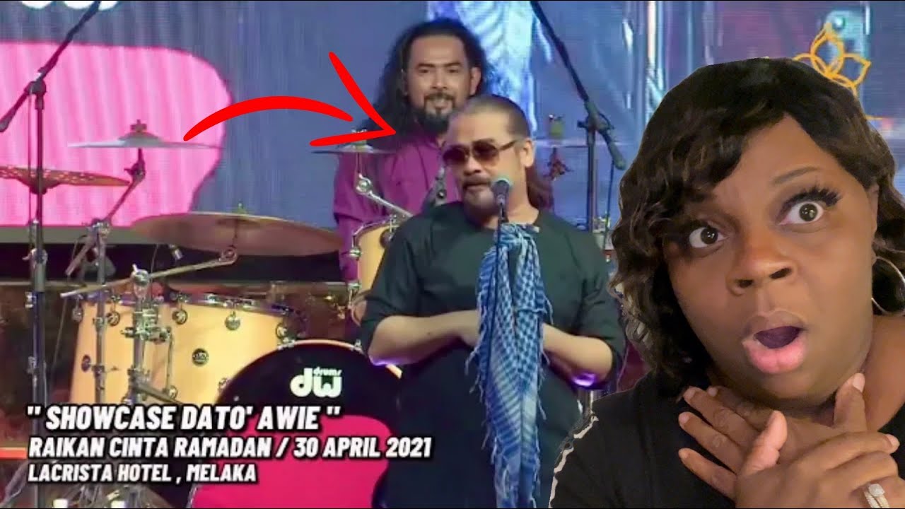 FIRST TIME REACTION TO THIS SONG Awie - Mentari Merah Di Ufuk Timur - Search - Live