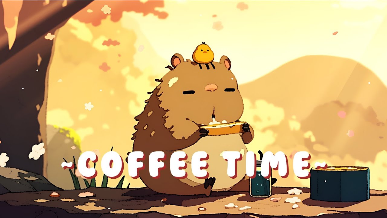 Capybara Beats Radio - Cozy Beats for Relaxation ~ Dreamy Vibes ~ 📚 🎵 | Focus Helper