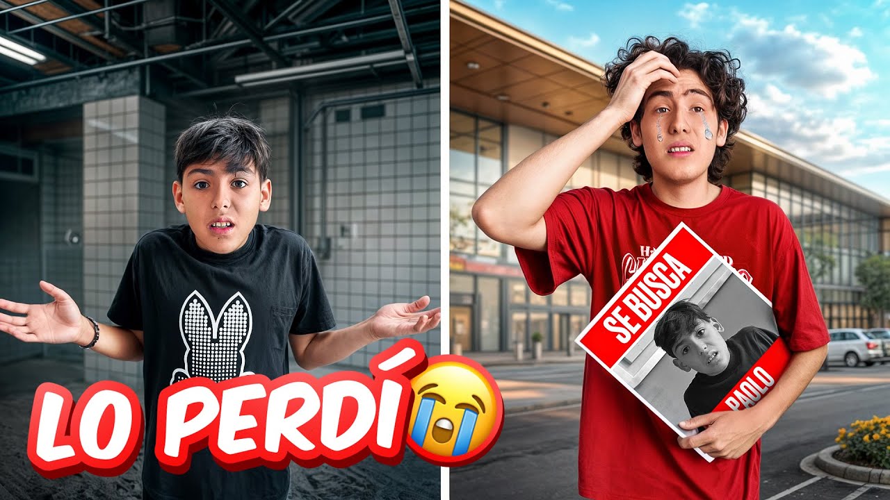 SE PERDIO MI HERMANITO 😭 *BROMA A LEO*😮 | Leo Study