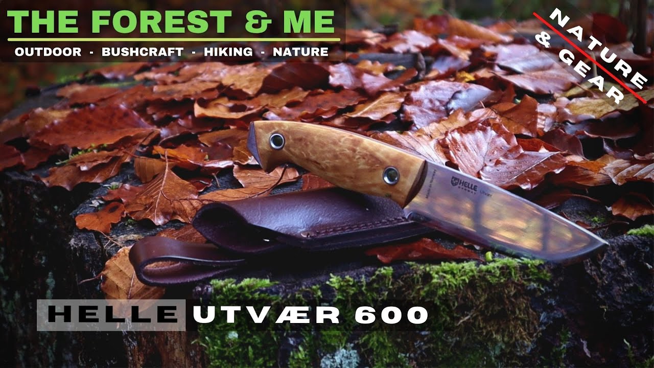 Nature & Gear: Helle Utvaer 600 Bushcraft-Knife | Beautiful Autumn Forest | non speaking