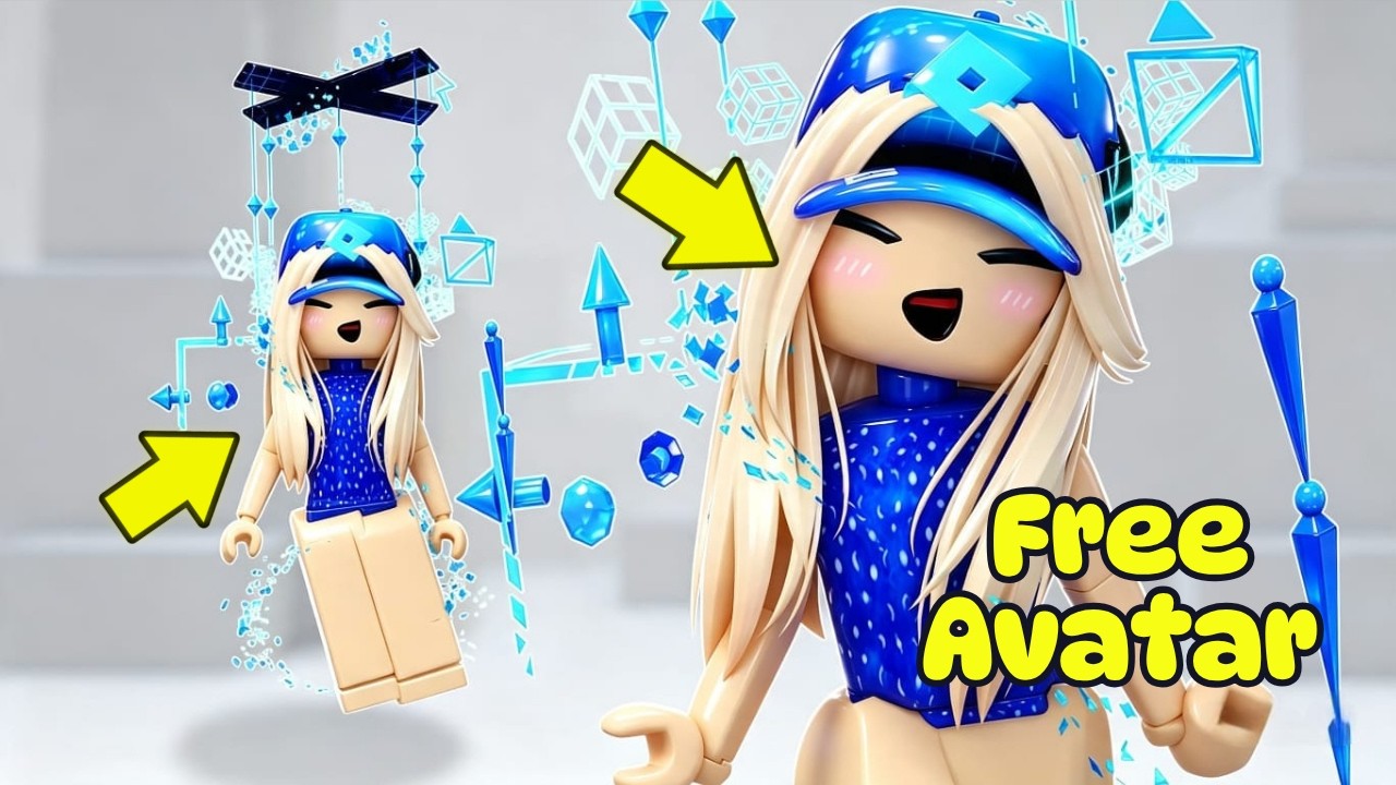 Zdobądź ten DARMOWY awatar i twarz w Roblox bez Robux&oacute;w!💙