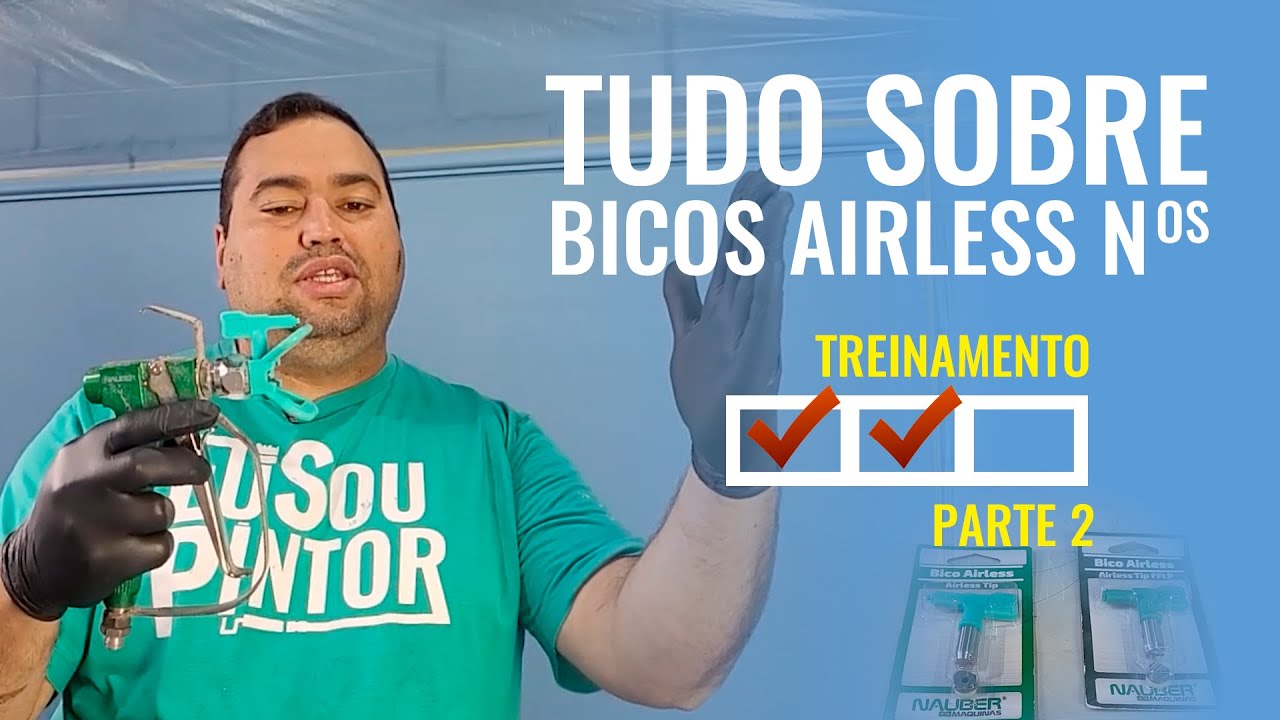 Saiba tudo sobre BICOS para AIRLESS e numerações - Treinamento parte 2