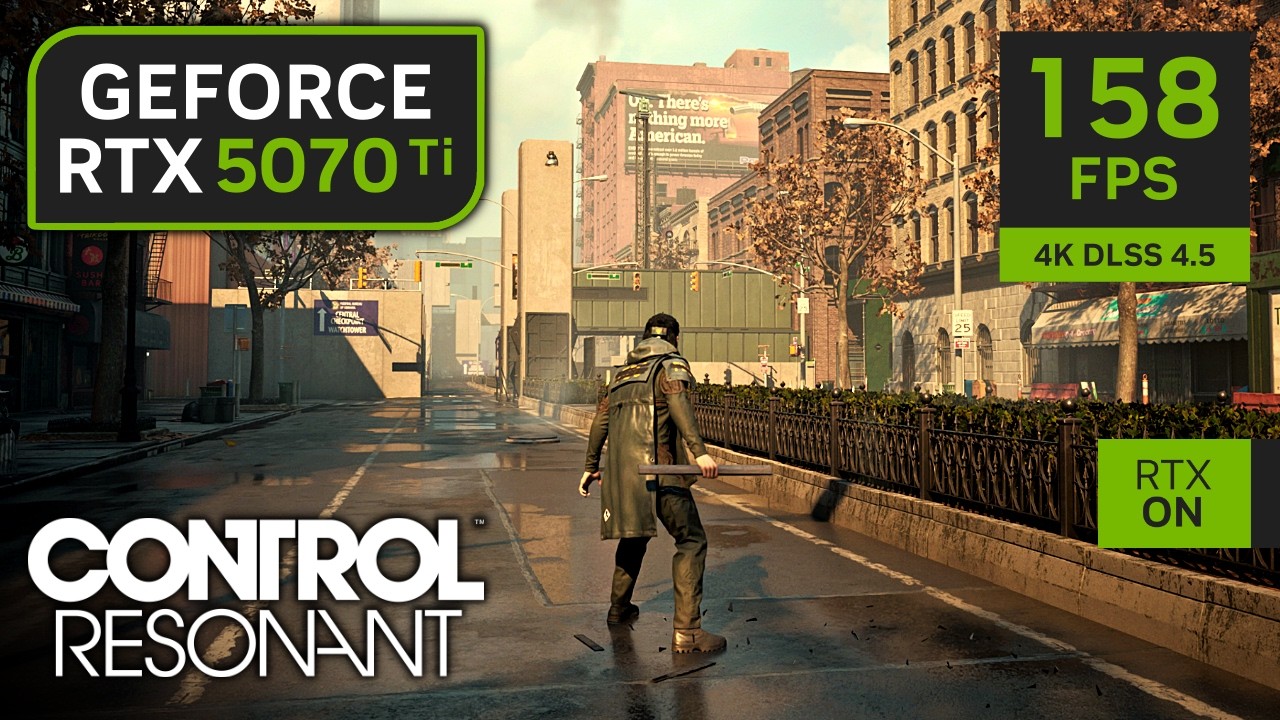RTX 5070 Ti on CONTROL Resonant | 1080p, 1440p, 4K with DLSS 4.5 & Path Tracing
