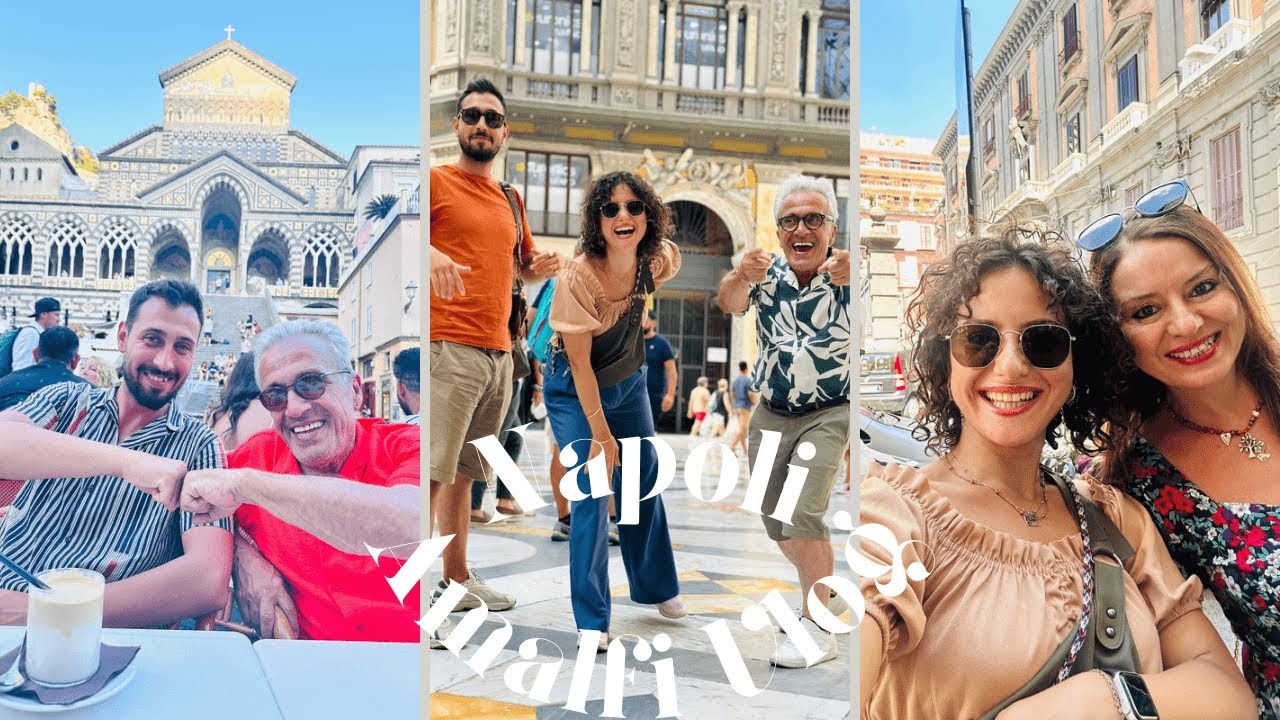 Napoli Amalfi Sorrento Positano Vlog I Bol Kahkahalı &Ccedil;ok Eğlenceli Bir Aile Seyahati