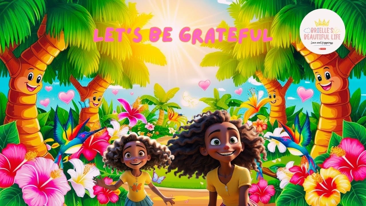 I Am Grateful  | Fun Kids' Gratitude Song | Positive Affirmations