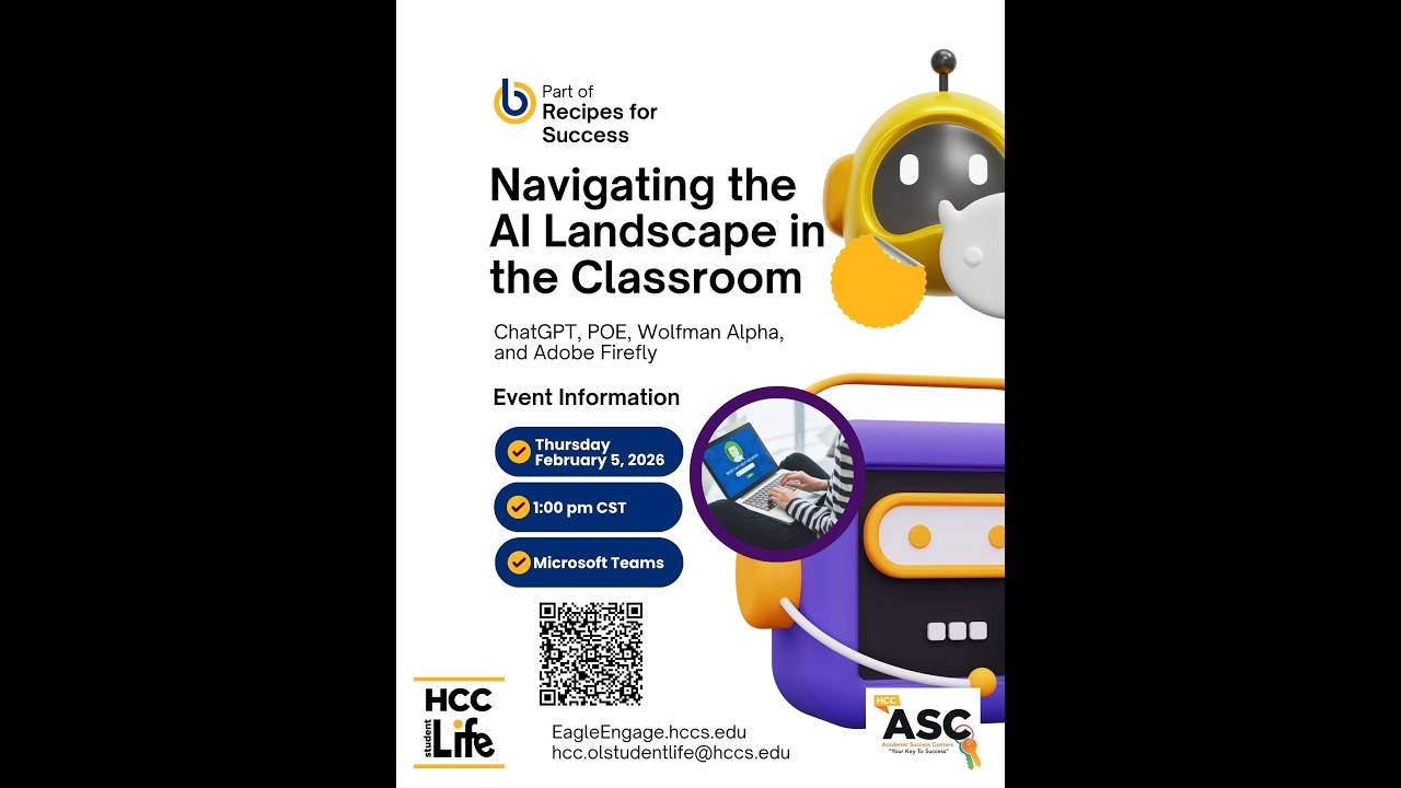 Recipes for Success – Navigating the AI Landscape in the Classroom