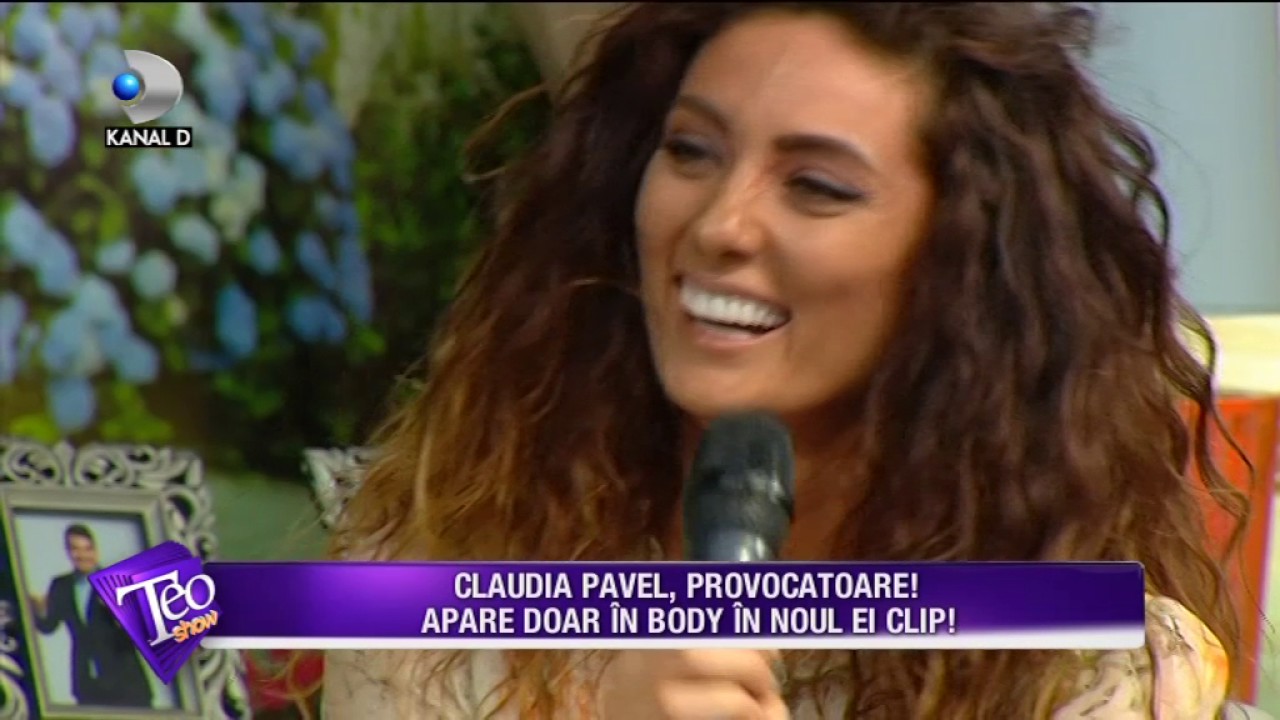 Teo Show (17.05.2017) - Claudia Pavel, super-sexy in noul ei videoclip! Poarta doar body