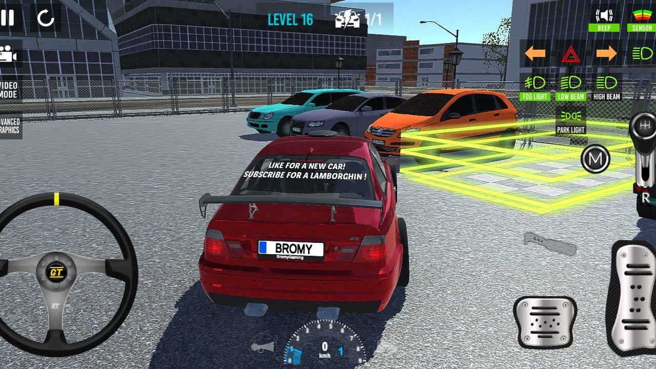  EXTREME BMW M3 😎 | Multi-Level AutoPark Levels - Car Parking 3D Android Gameplay #01
