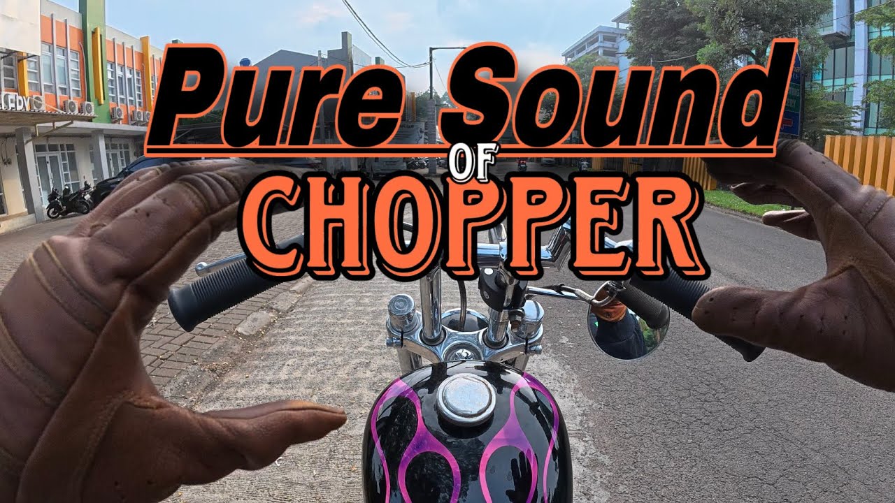 Pure Sound 97’ Harley Davidson Sportster 1200 evo | S&S Carb | point ignition at Indonesian Traffic