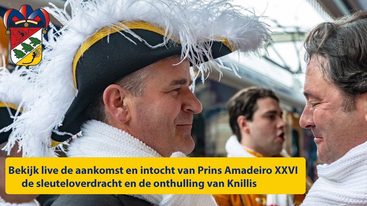 Aankomst Prins Amadeiro XXVI in Oeteldonk 2024
