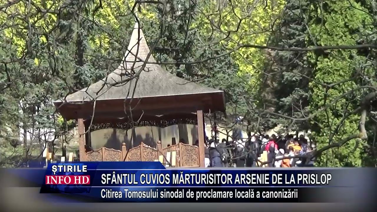 SFÂNTUL CUVIOS MĂRTURISITOR ARSENIE DE LA PRISLOP